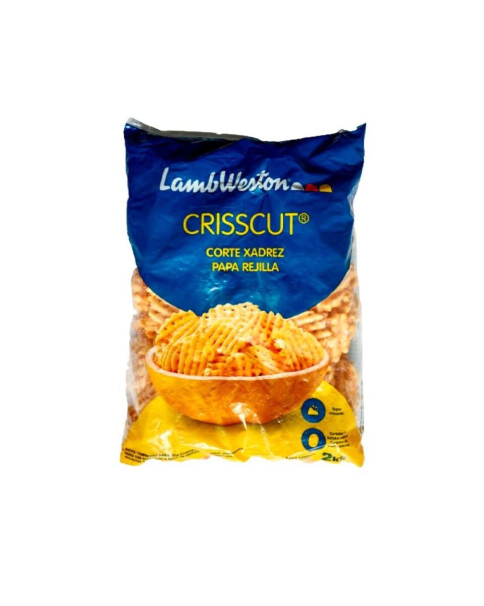 PAPAS REJILLA CRISSCUT 2KG CORTE XADREZ EXTRA CROCANTE 