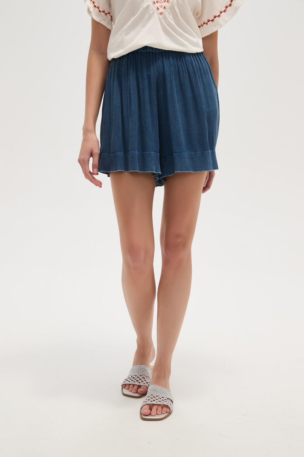 Short Jothi Azul Piedra