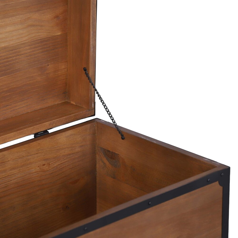 PIE DE CAMA MADERA MARRON TERRANO