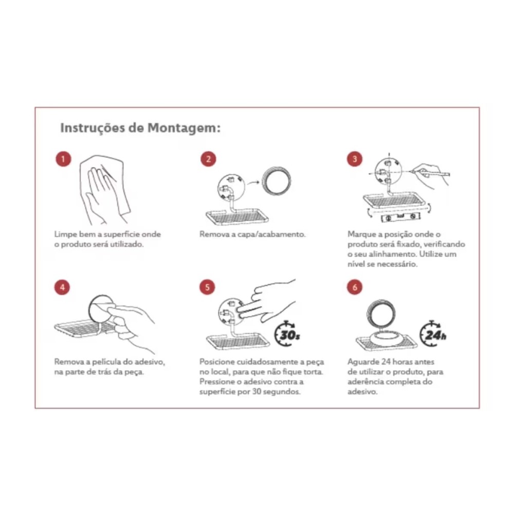 TOALLERO ADHESIVO 25 CM CROMO Toallero Adhesivo 25 Cm Cromo