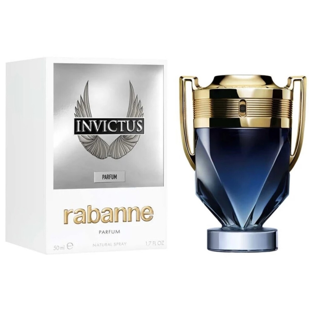 Perfume Paco Rabanne Invictus Parfum 50ml Original 