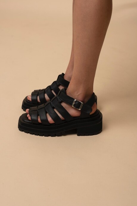 SANDALIAS SIENA NEGRO
