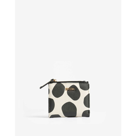 Billetera Chica Estampado Lunares