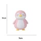 Juguete de mascota pingüino rosa