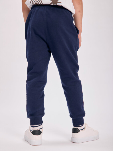 Pantalón deportivo jogger Azul Marino