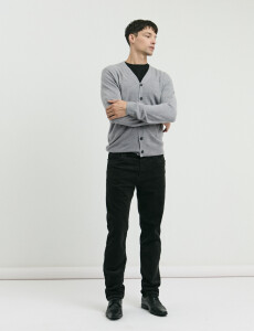 470710 CARDIGAN HARRINGTON URBAN Gris Medio Melange