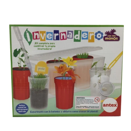 Invernadero Experimenta la Botanica y Observa Como Crecen 001