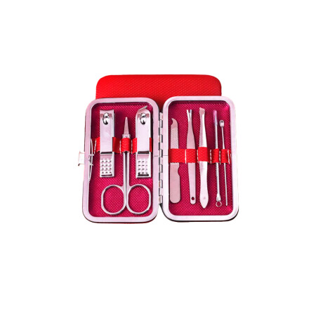 Set Para Manicura Rojo