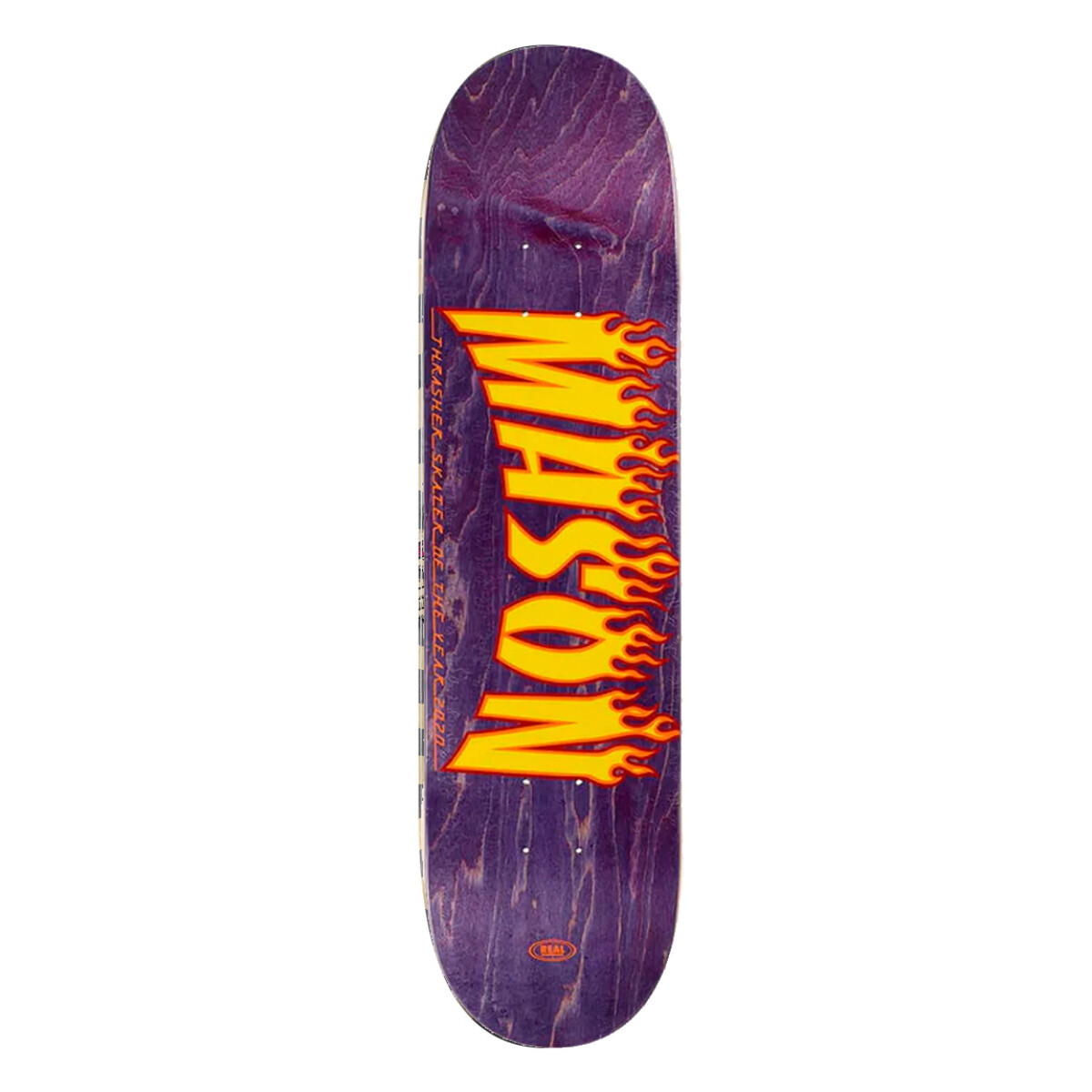 Deck Real Mason Soty 8.25" (Sólo Tabla · Lija Incluida) - Violeta 