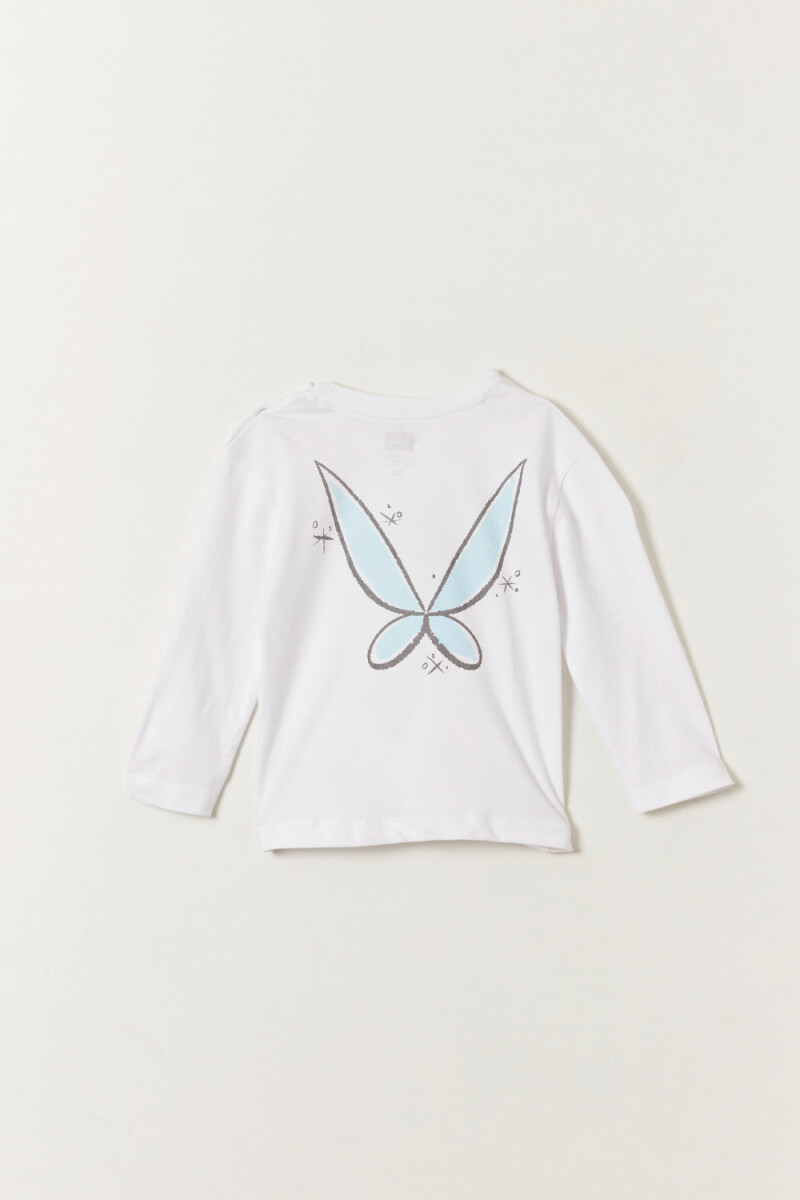 Remera estampa Tinkerbell Blanca