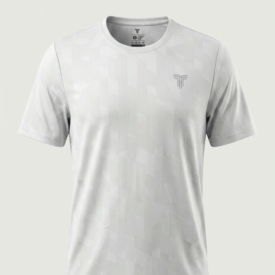 Remera de Hombre TIFFOSI Running Blanco