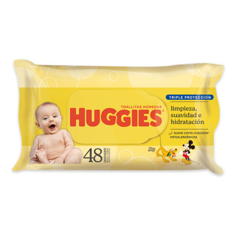 Toallitas Húmedas Huggies Limpieza Cotidiana 48 Unidades Toallitas Húmedas Huggies Limpieza Cotidiana 48 Unidades