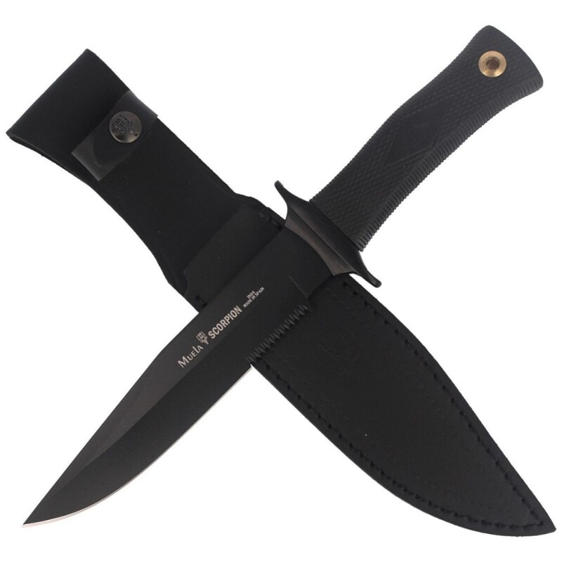 Cuchillo Muela Scorpion Táctico Hoja Acero Lisa Y Dentada Cuchillo Muela Scorpion Táctico Hoja Acero Lisa Y Dentada