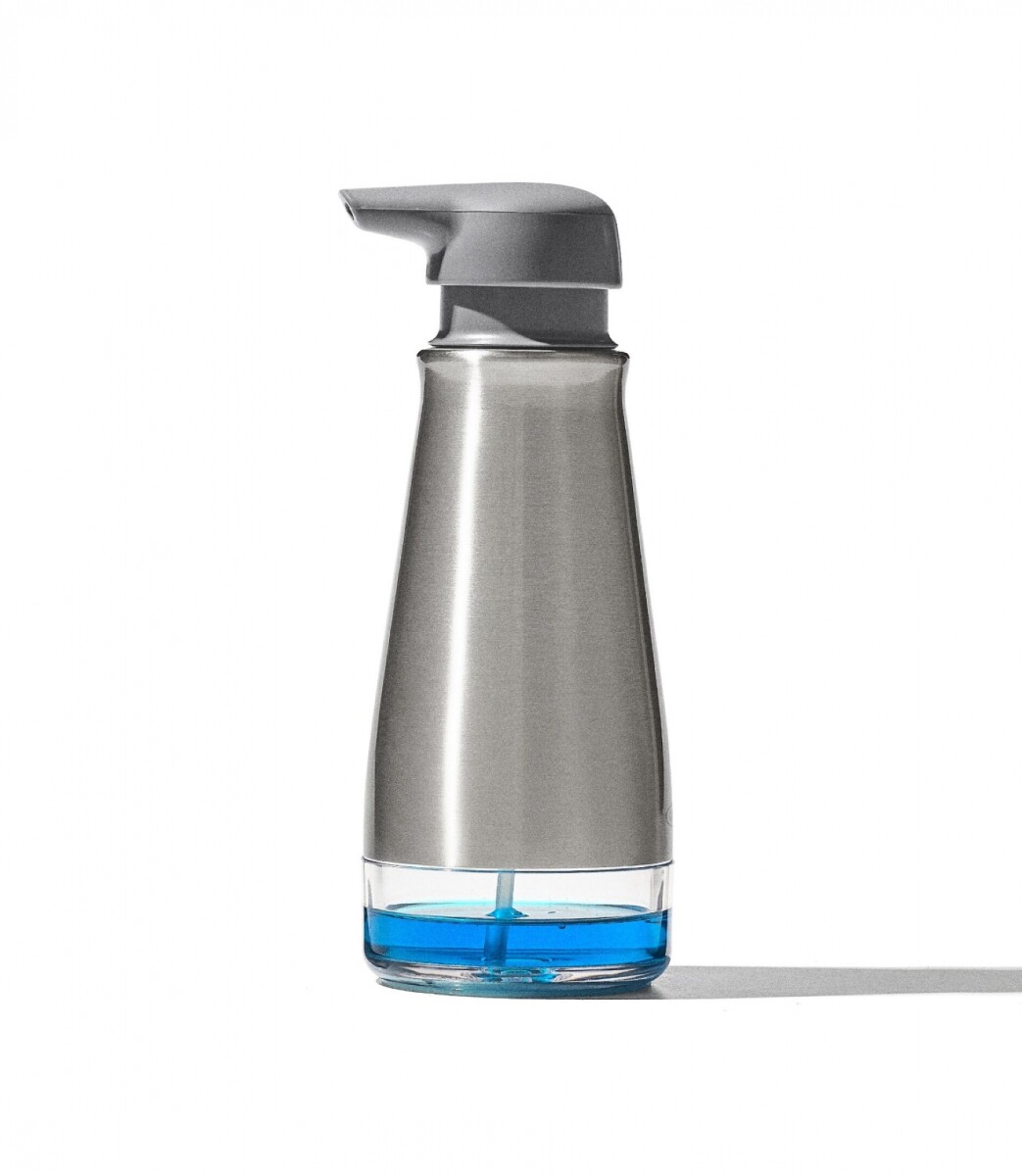 Dispensador de jabón espumoso de acero oxo 