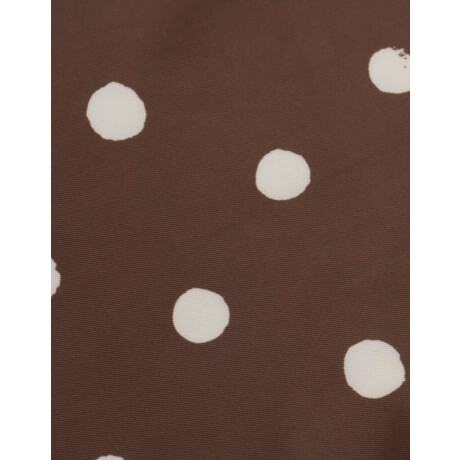 Set De Pañuelos De Raso Marron Chocolate