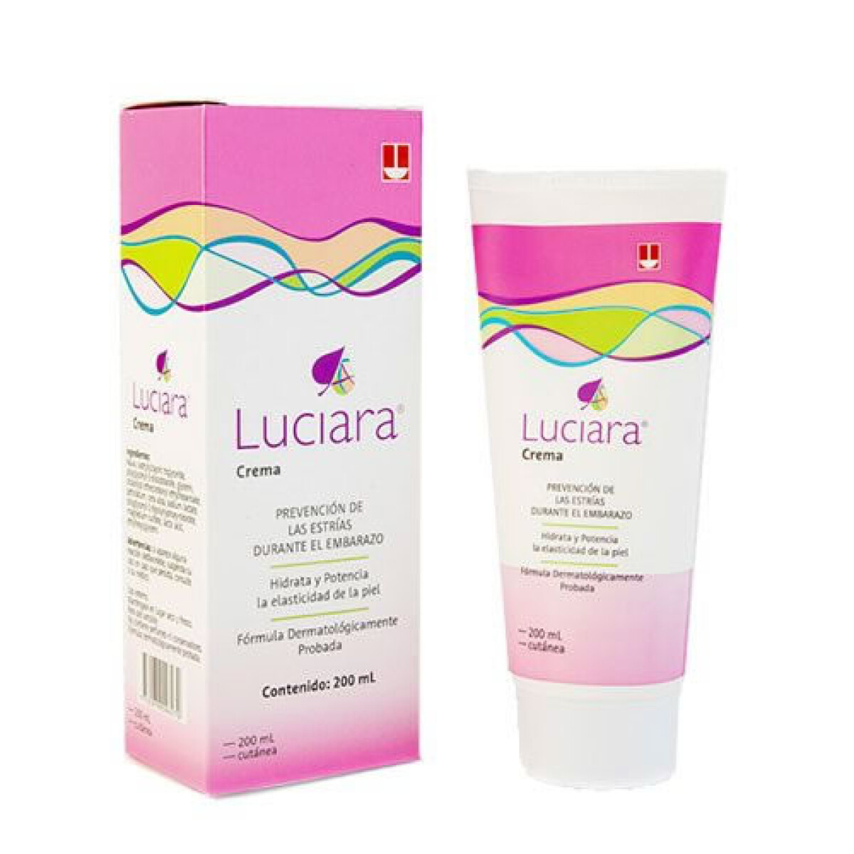 Luciara Crema Corporal Anti Estrías 200 ml – Crema corporal