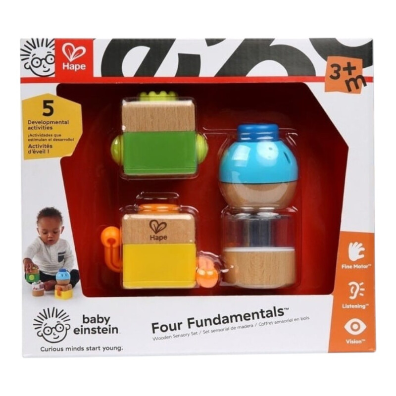 Set Sensorial de Madera Baby Einstein Hape Set Sensorial de Madera Baby Einstein Hape