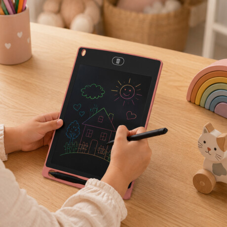 Tablet de 10 pulgadas con pantalla LCD para dibujar Rosado