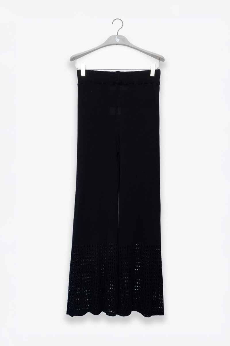 MICA KNIT PANTS Black