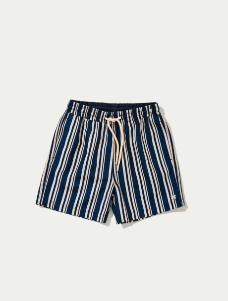 SHORT INFANTIL CON ESTAMPADO AZUL