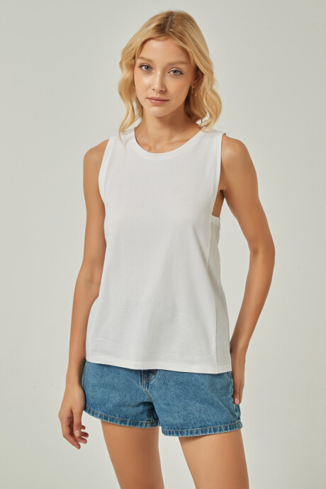 Musculosa Wasser Blanco