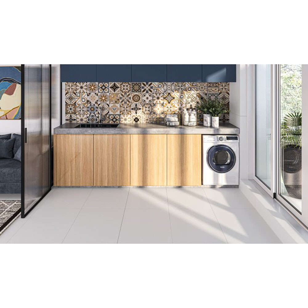 PORCELANATO BIANCO AC "A" 61X120 CM Porcelanato Bianco Ac "a" 61x120 Cm
