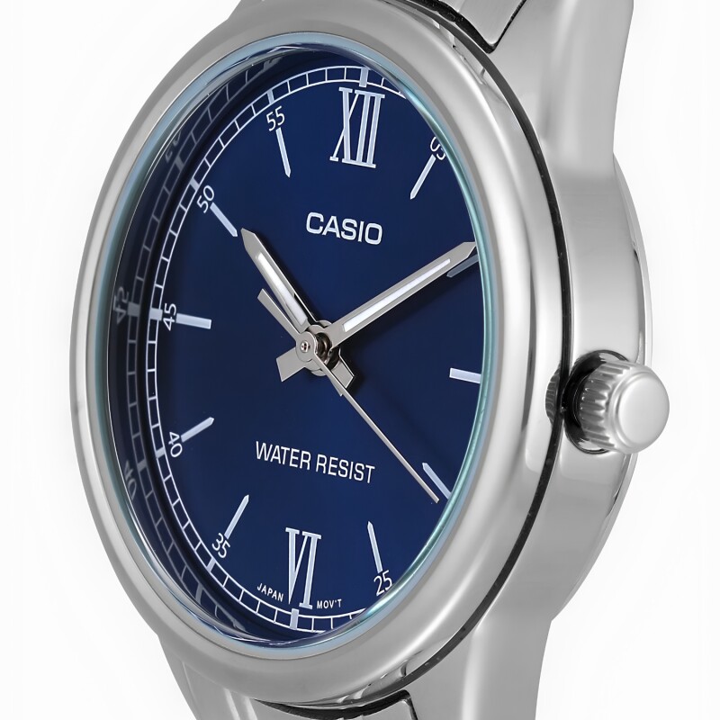 Reloj análogo Casio con esfera azul modelo LTPV005D2B2UDF Reloj análogo Casio con esfera azul modelo LTPV005D2B2UDF
