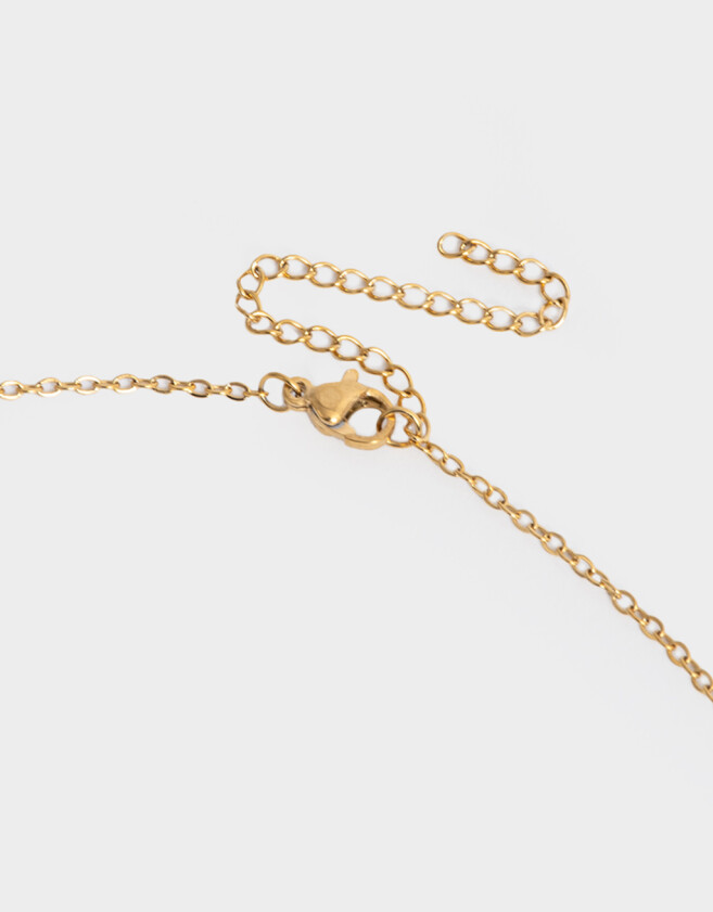 Collares Cortos Acero quirúrgico Collar Corto Acero Quirurgico - Dorado