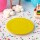 Plato 18 cm. diametro paquete x 10 AMARILLO