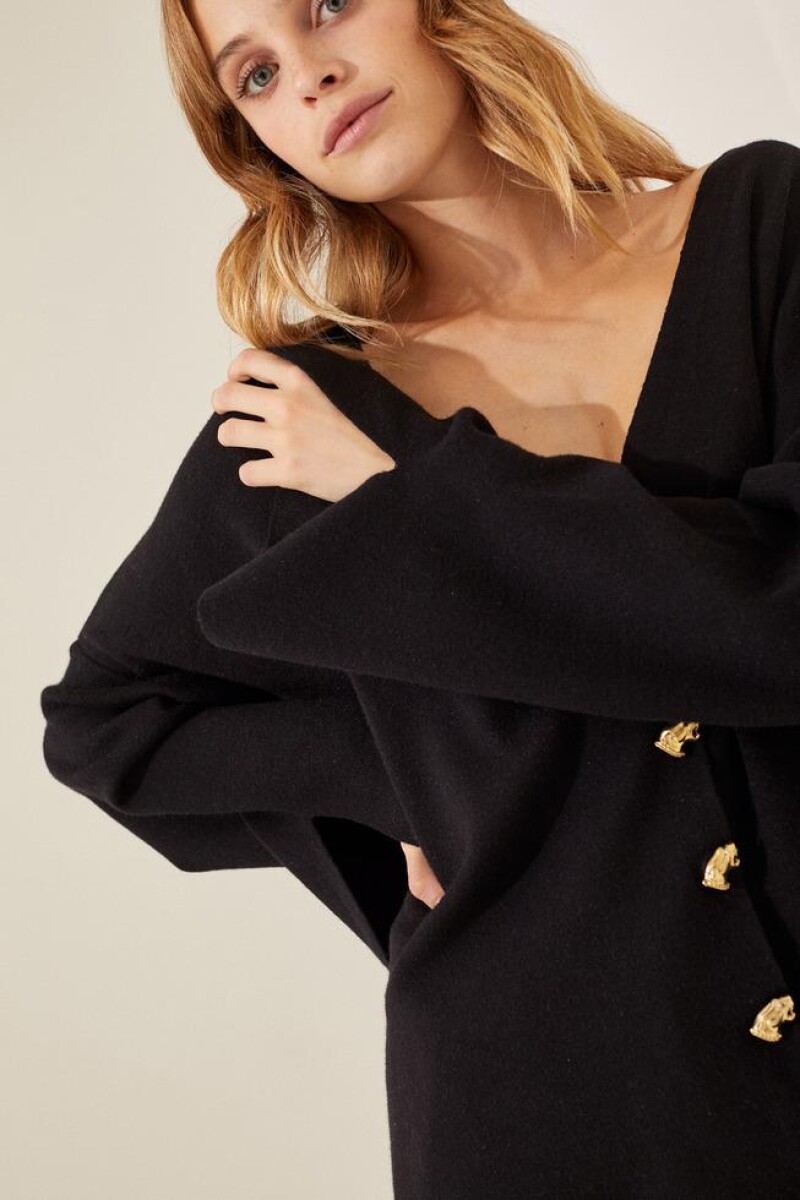 CARDIGAN SEQUOIA - NEGRO 