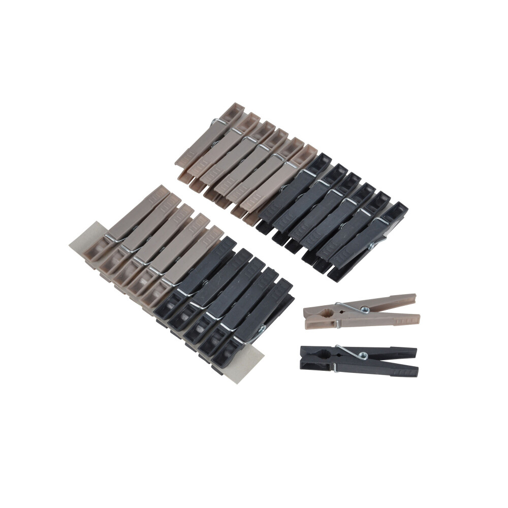 SET PALILLOS NEGRO PLÁSTICO MEN171TA