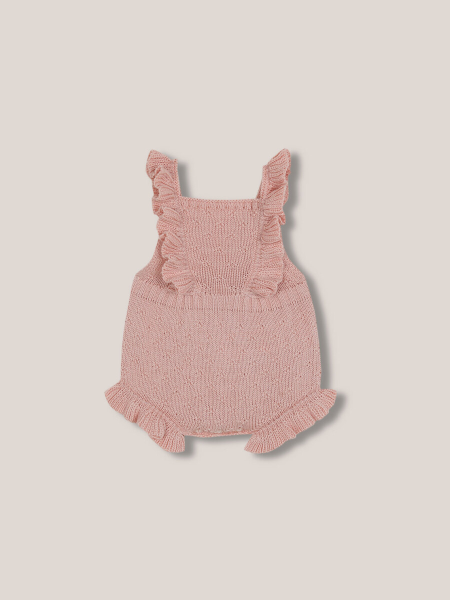 Ranita De Calados Con Volanates Rosa