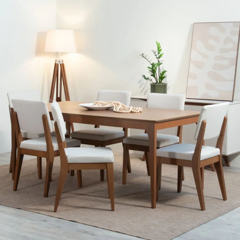 Mesa de comedor Ella - 160 - Linea Monaco Mesa de comedor Ella - 160 - Linea Monaco