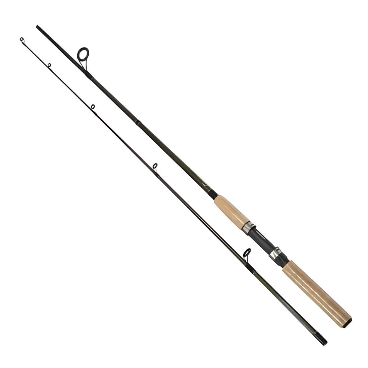 Caña de spinning Solara 60M 2 tramos, 1.8 m, 6-14 libras 