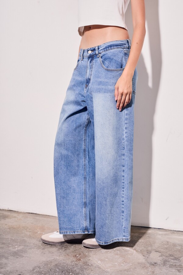 Jean Wide Leg Denim