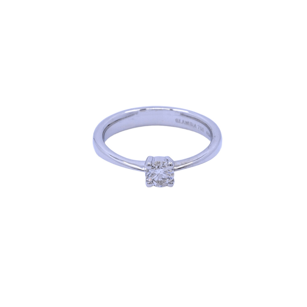 Anillo solitario oro 18k con brillante Anillo solitario oro 18k con brillante