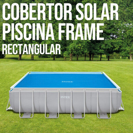 Cobertor Solar Intex Piscina Estructural 488x244 Cm Inx028029