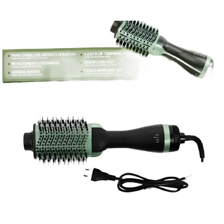 Cepillo Alisador Secador Anti Frizz Avocato Pro Cable 360 Cepillo Alisador Secador Anti Frizz Avocato Pro Cable 360