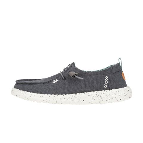 Wendy Chambray Mujer Black