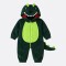 Pijama Disfraz Infantil Dinosaurio Verde Oscuro