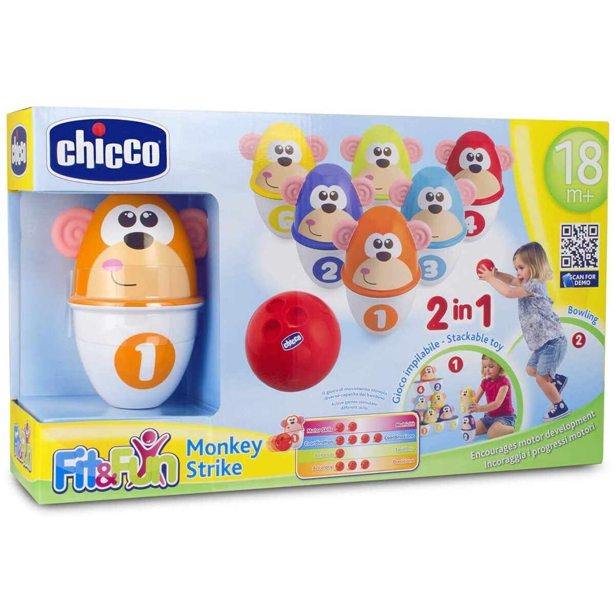 Mis primeros bolos Monitos Chicco 