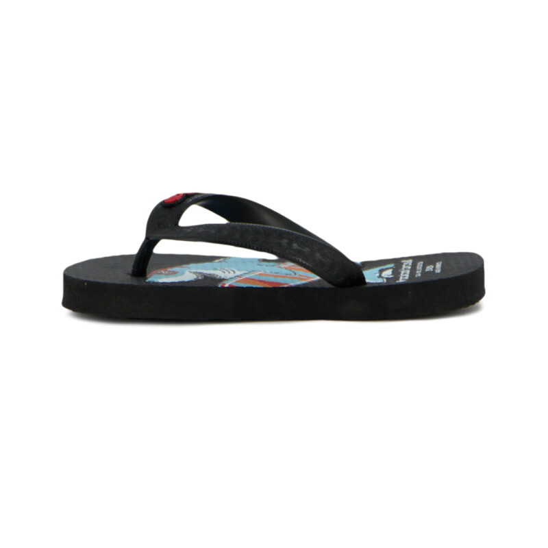 Tropical Brasil Ojota Infantil De Niño - Negro Negro