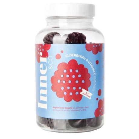 Inner Elderberry & Vitamin C Gummies – 60 gummies Inner Elderberry & Vitamin C Gummies – 60 gummies