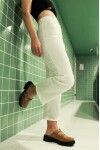 Pantalon Recto White
