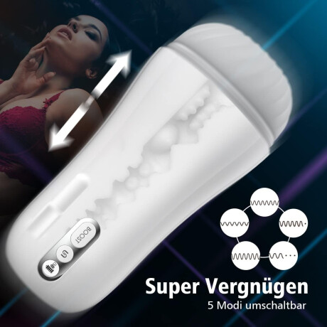 Masturbador con Vibrador Ultra Potente Robin Masturbador con Vibrador Ultra Potente Robin