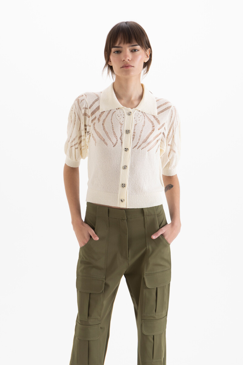 CARDIGAN PRIMAVERA Beige