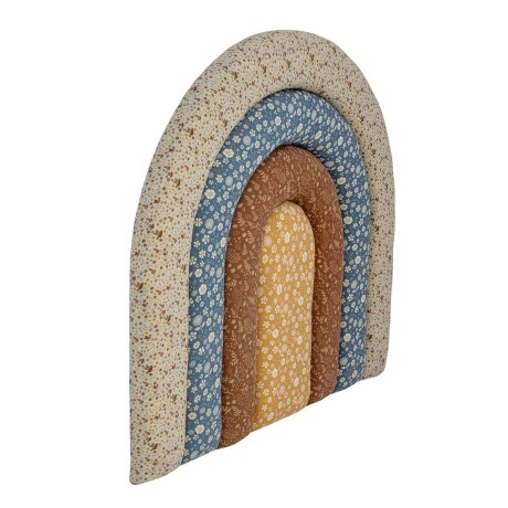 RESPALDO 1 PLAZA ALGODON MULTICOLOR ARCOIRIS