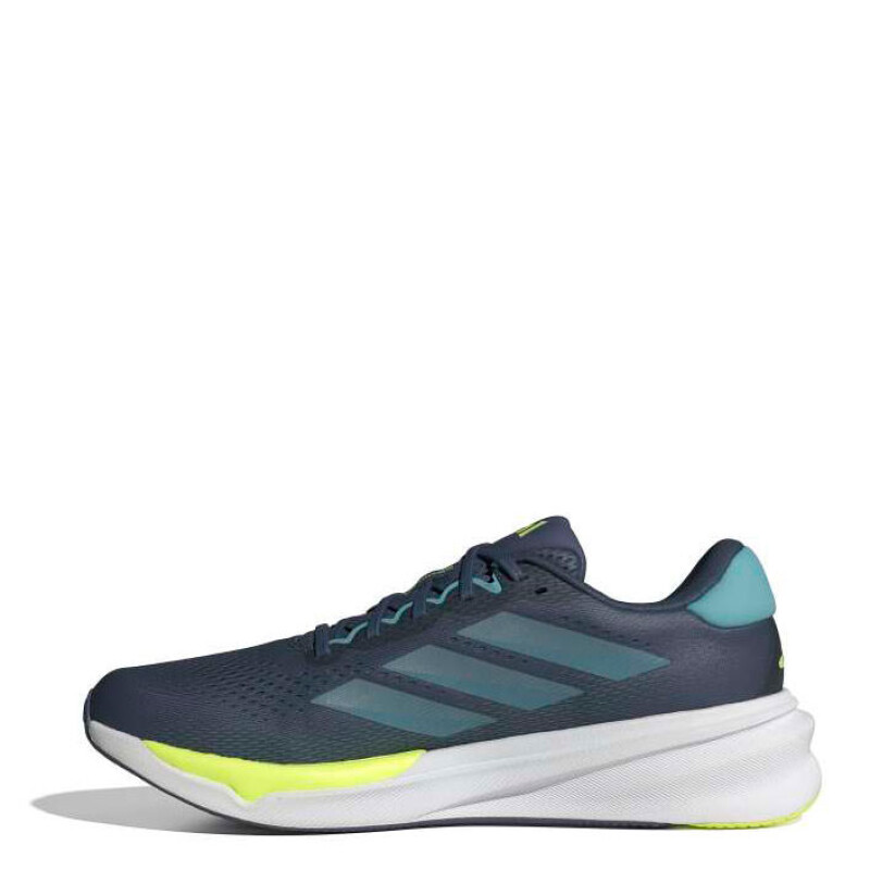 Championes de Hombre Adidas Running Supernova Stride 2 Azul Petroleo - Verde Menta