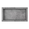 Nicho estante de empotrar Porcelanato 60cm Gris Nicho Estante De Empotrar Porcelanato 60cm Gris