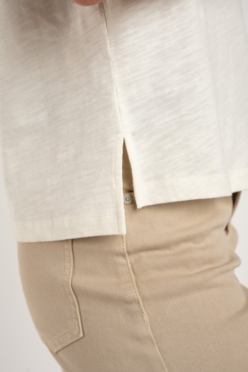 Remera Algodón Falame Nácar